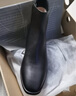 莱尔斯丹[奶油可可]小方头拉链粗跟瘦瘦靴女靴女鞋44906 浅啡色CMK 37 实拍图