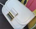 CHARLES&KEITH复古纯色豆腐包单肩斜挎包包女包生日礼物CK2-80781599-1 Ivory象牙色 S 实拍图