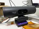 罗技（Logitech）Brio 505直播摄像头 笔记本台式电脑高清网络摄像头视频通话会议网课外接Type-C 带麦克风隐私盖 1080P Brio 500 黑色 实拍图