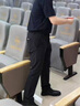 他她（TATA）英伦商务休闲皮鞋男士软底舒适父亲鞋冬VXQ01CM3 黑色 43 实拍图