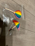 默然诺尔彩虹挂钩冰箱贴磁吸收纳玻璃面板粘胶创意热气球雨伞侧面吸铁 只能挂轻的东西衣服包不行 中 晒单实拍图