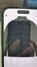 劲霸男装鸭绒羽绒服男立领纯色冬季保暖茄克羽绒服NRHG4002 黑色 L 实拍图