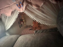 桑巴宝贝儿童帐篷室内游戏屋/公主女孩小城堡  粉色网纱（含法兰绒棉垫） 晒单实拍图