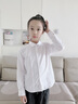 衣诺坊儿童衬衫白色长袖衫衣六一演出服打底衫女童衬衫大合唱T恤 实拍图