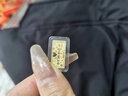 中国珠宝纪念日金条足金9999黄金结婚周年纪念送老婆金送女友生日礼物 1g【玫瑰礼盒】 实拍图