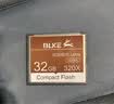BLKE CF卡 32G内存卡50D佳能5D2尼康D700单反相机高速存储卡7D 5D3 50M/S 32G CF卡+CF读卡器（琥珀 实拍图