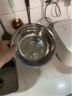今万福 304不锈钢汤盆商用洗菜盆和面盆打蛋盆厨房盆料理盆子26cm 实拍图