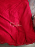 博洋（BEYOND）家纺婚庆四件套新疆长绒棉红色套件结婚床上用品婚房婚礼全棉床单 艾米莉尔（A版60S，B版40S） 1.8米床(被套220*240厘米) 实拍图