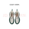 COZY STEPS可至男女款冬季COZYLOOP太空鞋羊皮毛一体厚底保暖防寒羊毛雪地靴 暖意灰白+复古烟粉（8108） 39 实拍图