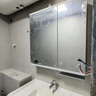 科勒（KOHLER）希尔维落地式卫生间陶瓷一体化台盆挂墙洗衣柜洗衣池浴室柜套装 柜体+防雾镜柜+抽拉龙头-90cm 实拍图