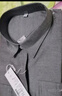 红蜻蜓（RED DRAGONFLY）衬衫男时尚百搭棉质免烫长袖打底衬衣男装上衣 灰色（加绒） 2XL 实拍图