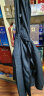 罗蒙外套男冲锋衣秋冬季夹克纯色连帽户外加绒加厚中青年商务休闲男装 zhongli-6268黑色（常规款） 3XL（160斤-175斤） 实拍图