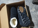 布瑞京老北京布鞋男棉鞋纯羊毛冬季保暖爸爸休闲鞋中老年软底雪地鞋子 黑色 纯羊毛B22101 41 实拍图