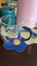 忆壶茶（YI HU TEA）耐热玻璃杯套装加厚家用四色喝水杯子果汁杯牛奶咖啡杯大容量茶杯 四色杯 4只装* 400ml 实拍图