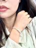 珍·尚银中国黄金授权转运珠串银手链女生日礼物纪念节日送女朋友老婆妈妈 【三生三世】转运珠·银手链 实拍图
