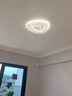 HD led智能语音吸顶灯 大客厅卧室全屋灯饰智能灯具包安装套餐 星雨智能方形/78W/50*7cm 实拍图