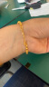 周六福（ZLF）    18K金项链延长链玫瑰金链子彩金链条 5cm -0.22g-黄 晒单实拍图