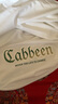 卡宾（CABBEEN）【凉感索罗娜】官方正品潮流短袖T恤男夏季渐变休闲百搭圆领上衣 米白色12 XL /180/52 实拍图