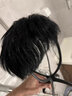 贝尔秀假发男士全真人发韩版栗子头烫发隐形无痕头顶假发补发片 咖网栗子头钢夹烫16*18 自然黑 实拍图