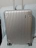 新秀丽（Samsonite）行李箱20英寸拉杆箱铝镁合金高端铝框旅行箱包DB3银色密码箱 实拍图