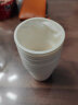 洁成一次性杯子加厚玉米淀粉杯环保耐用饮水杯100只茶水杯185ml 实拍图