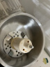 拜格（BAYCO）304不锈钢碗 蒸蛋碗婴儿宝宝辅食工具蒸鸡蛋羹专用碗炖盅 BC5129 实拍图