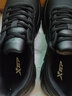 特步（XTEP）男鞋冬季运动鞋男士冬季新款皮面休闲跑步鞋潮防水软底旅游鞋子男 黑色-5902 43 实拍图