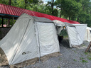 牧高笛（MOBIGARDEN）揽盛帐篷 户外露营两室一厅大空间防风防雨多门大前厅隧道帐篷 揽盛4杆专用顶棚 实拍图