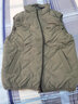 JEEP SPIRIT吉普马甲男冬季立领棉马夹保暖外套男青少短款坎肩休闲帅气潮流 豆绿色 3XL （145-160斤） 实拍图