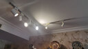 亦夏射灯led 轨道灯服装店射灯超亮节能cob导轨射灯par30商用展厅店铺 45W喇叭白壳暖光 实拍图