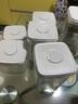安扣（ANKOU） 密封罐食品级储物罐杂粮收纳盒防潮保鲜储物密封盒8件套正方形 实拍图