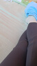 浪莎鲨鱼裤女加绒外穿春秋季外穿打底裤高腰提臀紧身显瘦瑜伽裤 实拍图