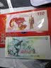 测试钞 测试券 纪念荧光券（不是钱币；不可存银行） 北京奥运 三连体（号码无4） 实拍图
