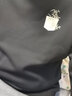 真维斯（JEANSWEST） 圆领卫衣男女同款秋冬季加绒加厚保暖宽松休闲长袖套头潮牌上衣 摇粒 黑色 口袋竹_K 3XL 实拍图