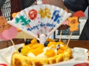 墨斗鱼生日快乐扇形蜡烛 生日场景布置儿童蛋糕派对道具惊喜氛围感装饰 实拍图