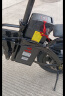 凤凰（Phoenix）电动自行车锂电池折叠电动车小型代驾车男女式成人助力车 小武仕 黑色/折叠款/48V可提电池 10AH电动续航40km 实拍图