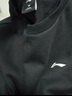 李宁（LI-NING）卫衣男女情侣春秋新品运动连帽外套长袖套头休闲上衣宽松运动服 标准黑（小标-常规款） 3XL 实拍图
