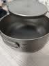铠斯（KEITH）纯钛饭盒饭碗带盖大号方便面大碗带盖碗家用套碗钛勺餐具套装 纯钛饭盒（约800ml） 实拍图