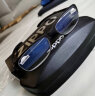 ZIPPO美国超轻柔韧老花镜舒适进口材料不易折防蓝光眼镜男女黑色 350度 实拍图