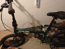 Jeep 吉普(JEEP)山地自行车男女公路车学生折叠减震城市车变速-飞虎 飞虎-20寸-辐条轮-军绿色 7速一代标配版 实拍图