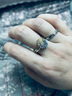 潘多拉（PANDORA）时刻太阳月亮守护戒指情侣对戒男女同款生日礼物送女友 旭日戒指 54MM（建议110-120斤） 实拍图