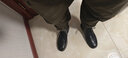 百丽（Belle）复古粗跟马丁靴男休闲工装风机车短靴加绒92267DD0 黑色(8孔)-92427 42 (260mm) 实拍图