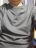罗蒙（ROMON）卫衣男士春秋休闲宽松长袖T恤打底衫上衣连帽外套男装SD1灰色L 实拍图