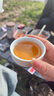 端匠 旅行茶具便携套装一壶两杯黑陶瓷泡茶器随身户外办公带旅行包 粗陶一壶二杯【带旅行包】-白色 实拍图