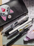 斑马牌（ZEBRA） 日本jj15限定按动中性笔速干笔芯学生考试黑色水笔套装0.5mm签字笔文具套装 黑色性价套装【送笔袋】 实拍图