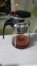 然也飘逸杯按压式内胆加厚耐热玻璃茶水分离泡茶壶750ml功夫茶具SY750 实拍图
