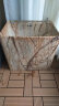 维也尼 庭院户外拖把池 复古石树根纹陶瓷墩布池家用拖布池阳台地拖盆 155树银纹（49X38） 配置：排水管 晒单实拍图
