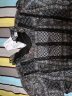 莎妮朵罗加大码女装夏季胖mm新款连衣裙韩版雪纺休闲宽松短袖连衣裙17101 黑色 XL建议100-120斤穿着 实拍图