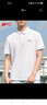 回力短袖t恤男冰丝polo领衫夏季速干休闲百搭运上衣男白色3XL 实拍图