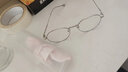 瑞玻尔防蓝光辐射近视眼镜框女韩版潮可配有度数电脑护眼睛男 银色 防蓝光平光镜 实拍图